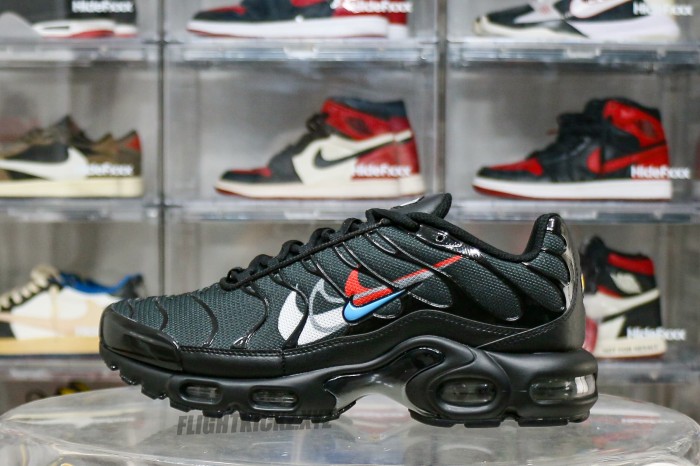 Nike Air Max Plus Multi Swoosh Black Crimson