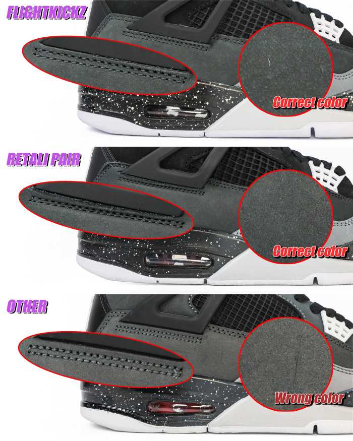 Air Jordan 4 Retro Fear Pack 2024 （A1）