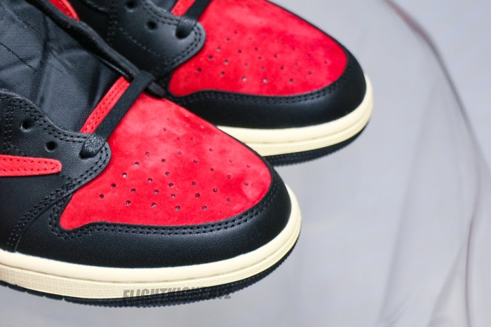 Travis Scott x Air Jordan 1 Low  Bred Concept