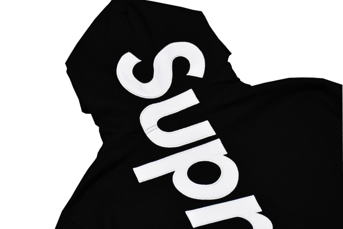 Supreme 22FW Satin Appliqué Hooded Sweatshirt
