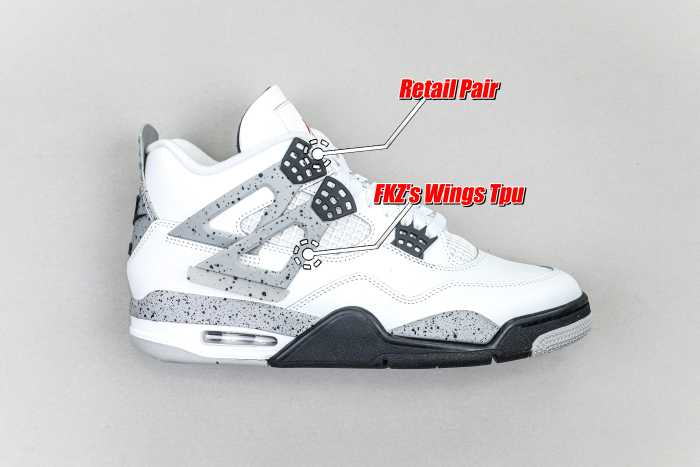 Air Jordan 4 Retro OG 'White Cement' 2025（A1）