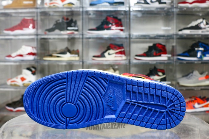 Fragment x Jordan 1 Retro High Union Los Angeles Blue Toe GS 2026（A1）