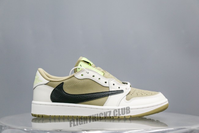 Travis Scott x Air Jordan 1 Low Golf Neutral Olive (A2 Batch)