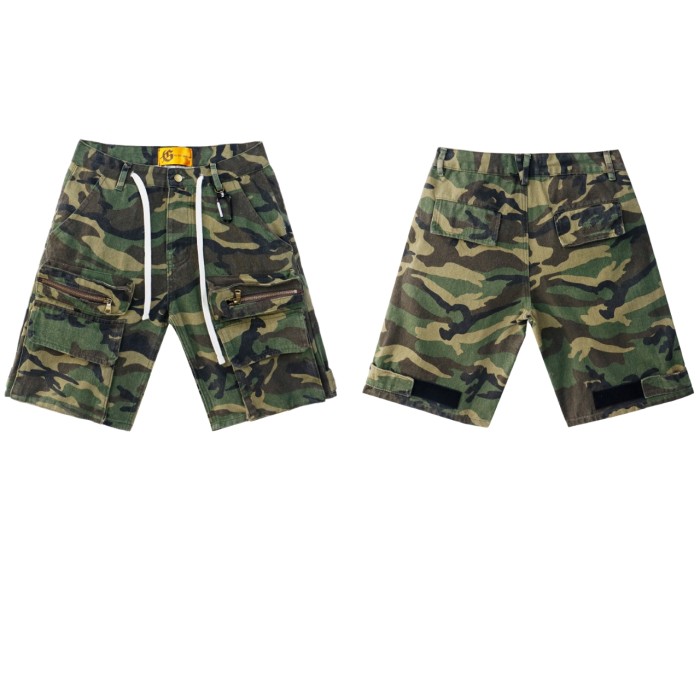 God Speed Cargo Denim Shorts