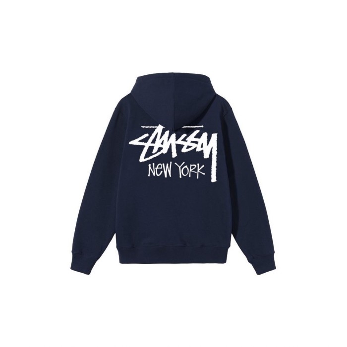 Stu$$y New York Custom Logo Graphic Printed Hoodie