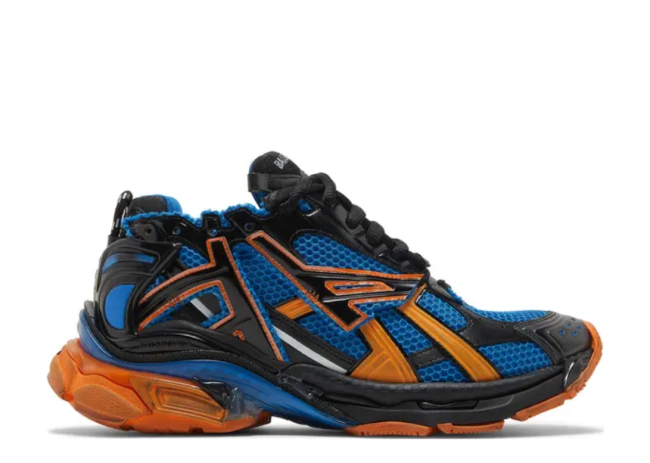 Balenciag* Runner Sneaker 'Blue Orange'