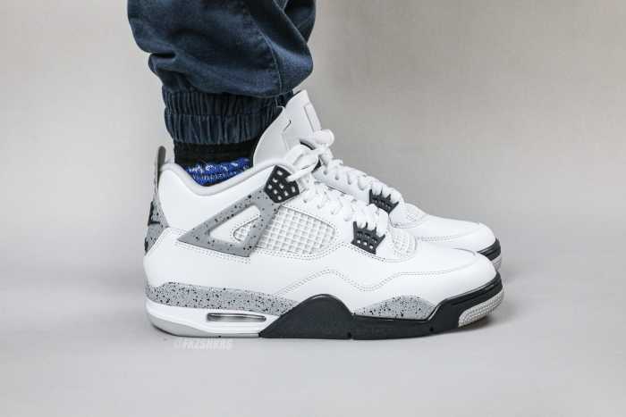 Air Jordan 4 Retro OG 'White Cement' 2025（A1）