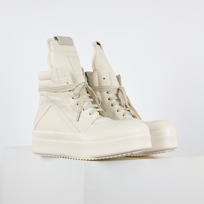 R!ck Owens Mega Bumper Geobasket Milk