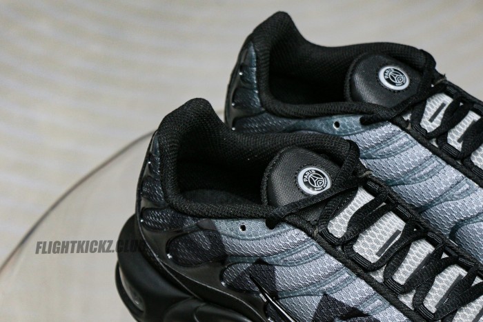 Paris Saint Germain X Air Max Plus Black Particle Grey