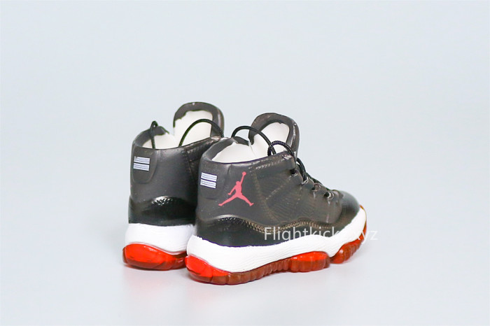 Mini Sneaker Air Jordan 11 Bred 3D keychain