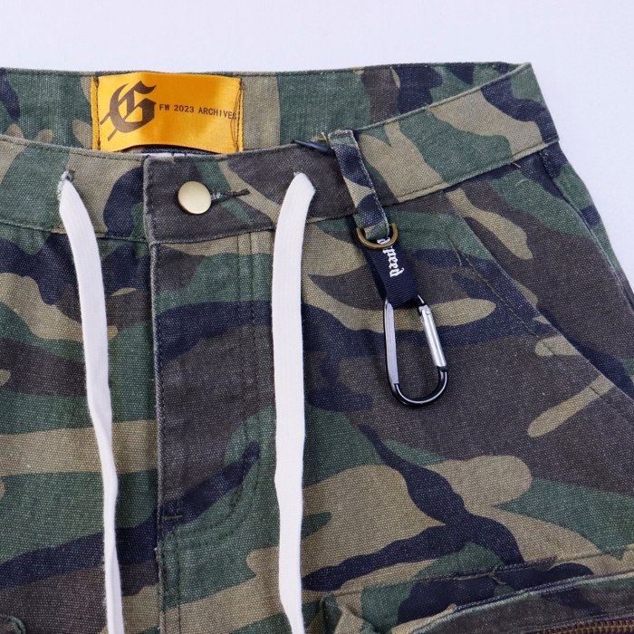 God Speed Cargo Denim Shorts