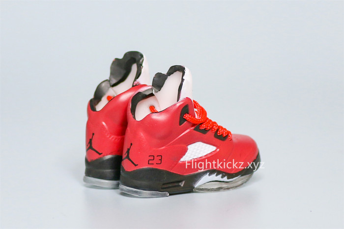 Mini Sneaker Air Jordan 5 Bull 3D keychain