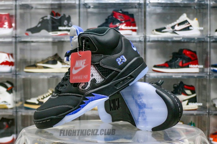 Awake NY x Air Jordan 5  Racer Black  2025 （A1）