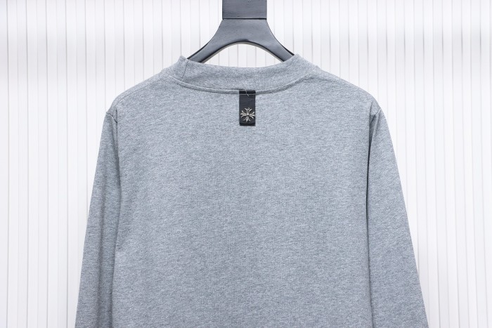 Chrome Heart Cross pendant Long Sleeve T-Shirt