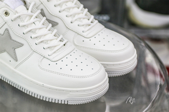 JJJJound x Bapesta White Grey