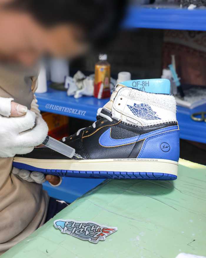 Fragment x Union LA x Air Jordan 1 High OG  Sport Royal（A1）