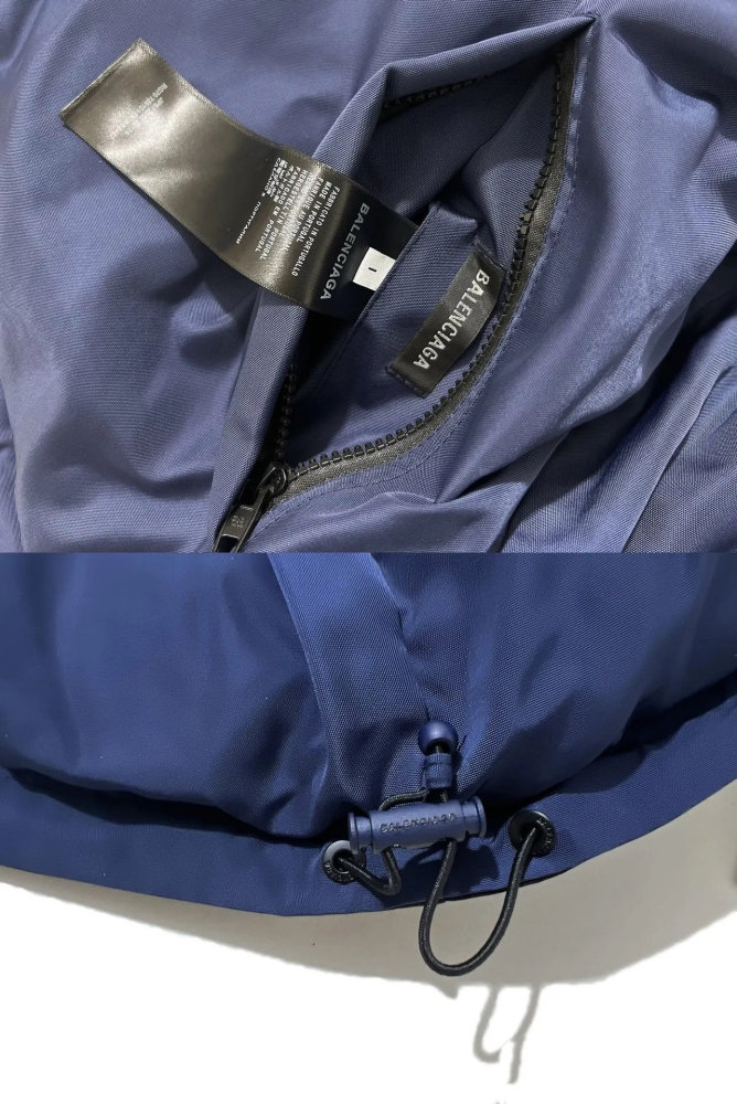 Balanciag@ Reversible Pin-Detail Down Jacket