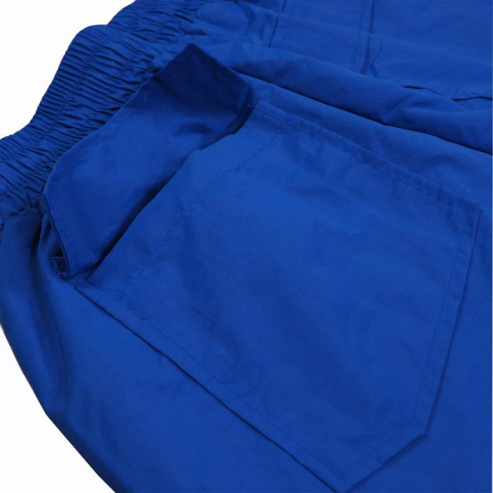 RHUDE Drawstring Elastic Casual Shorts – Unisex Color-Block High-Street Beach Sports Shorts