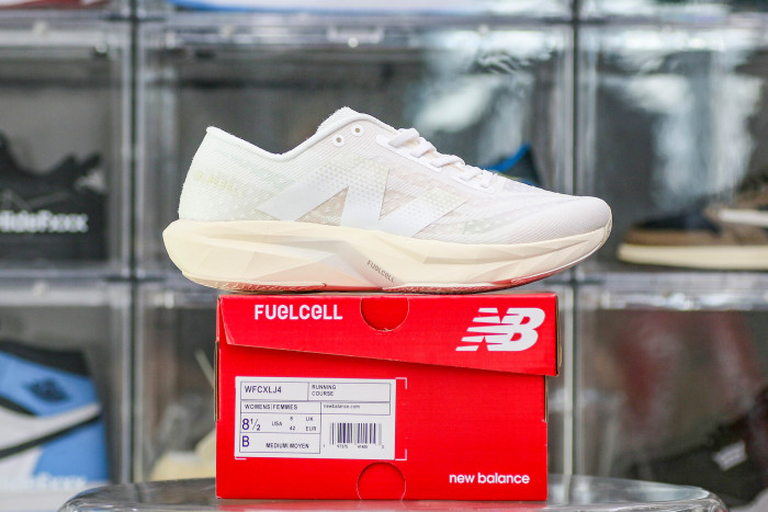 New Balance FuelCell Rebel v4 White Linen