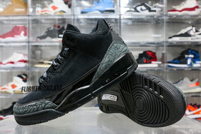 Jordan 3 Retro GS Black Cat 2025（A1）