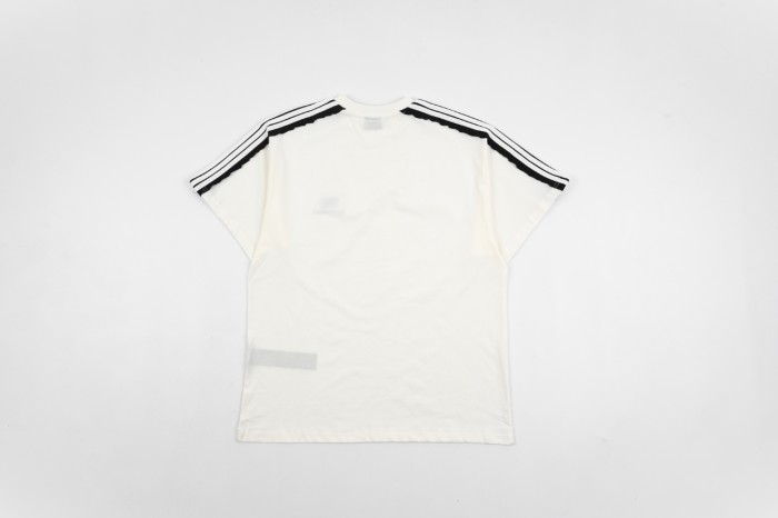 Balanciag@ Unity Sports Icon T-Shirt Oversized in faded black and white Tee