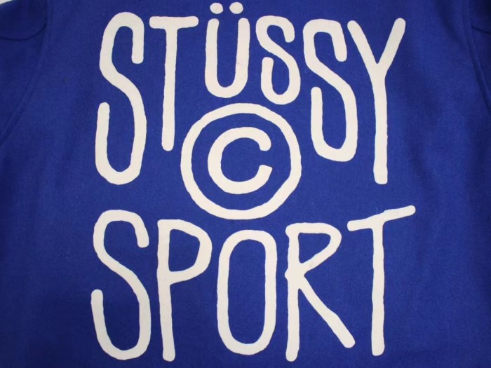 Stussy FW24  Port  Wool Varsity Jacket