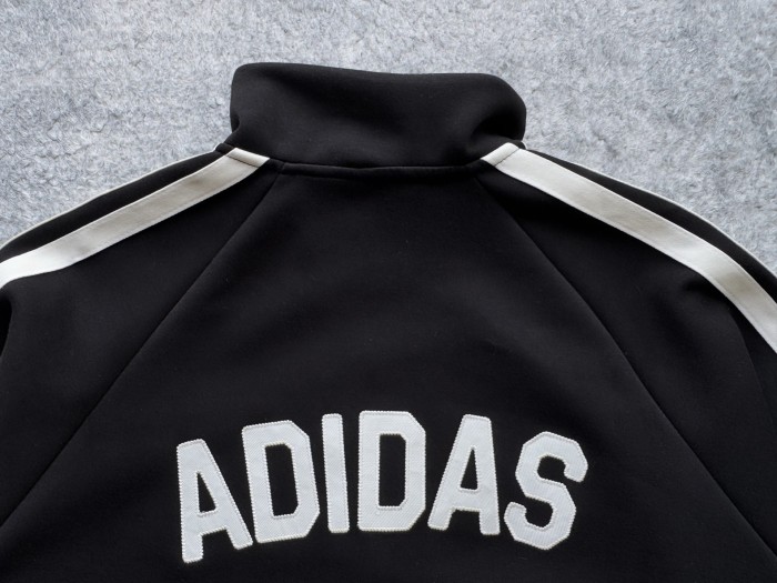 Adidas ST SPORTS KN TT Logo Letter Stripe Raglan Long-Sleeve Jacket