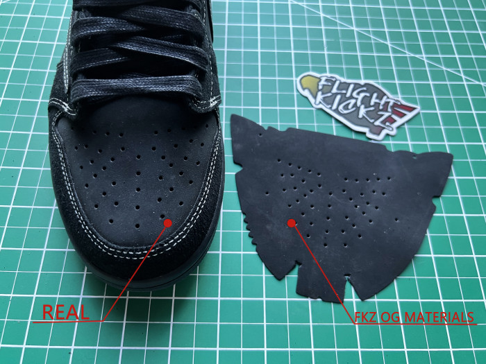 US Warehouse:Travis Scott x Nike Air Jordan 1 Low OG “Black/Phantom”（A1）