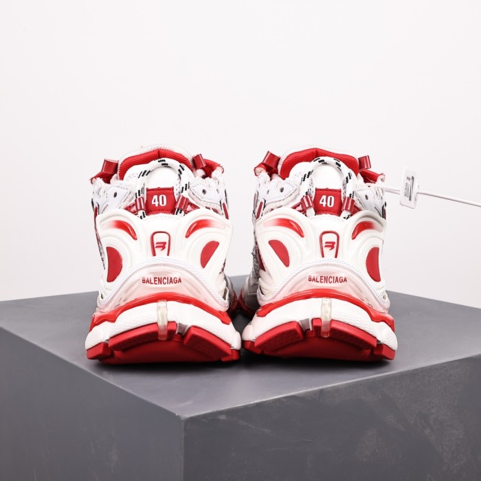 Balenciag* Runner Sneaker 'White Red'