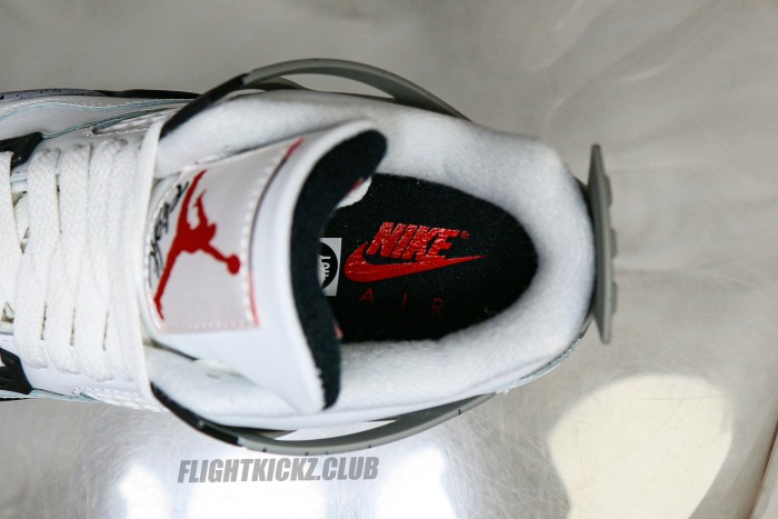 US Warehouse:Air Jordan 4 Retro OG 'White Cement' 2025 ( A1)