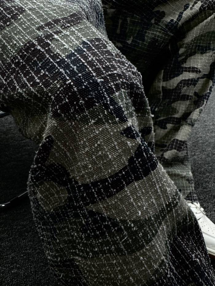 Big Ol' Camo Canvas Needlepunch Jeans