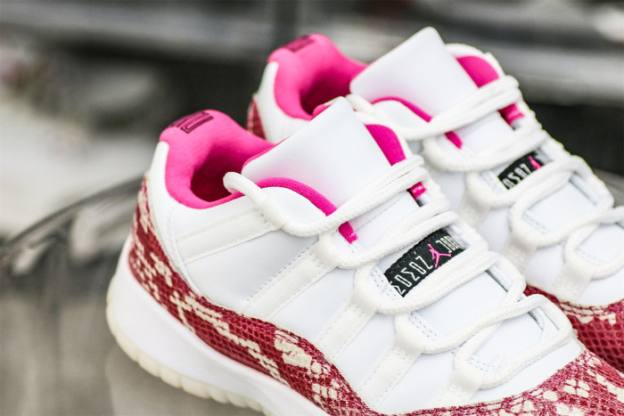 Air Jordan 11 Retro Low Pink Snakeskin (2019) (Women's)