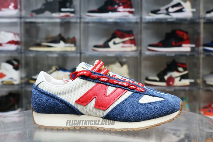 New Balance 471 Navy Linen True Red