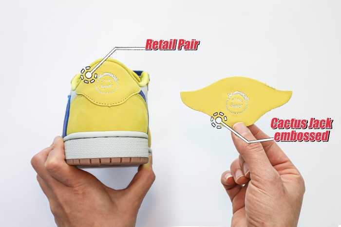 Travis Scott x Air Jordan 1 Retro Low OG SP “Elkins/Canary Yellow”（A1）
