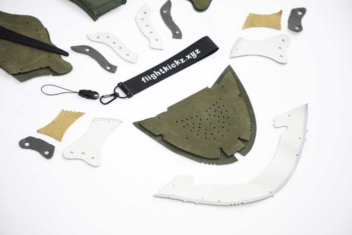 Travis Scott x Air Jordan 1 ' Medium Olive'（A1）