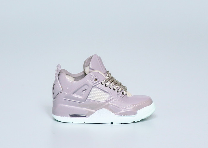 Mini Sneaker Kaws X Air Jordan 4 Grey 3D keychain