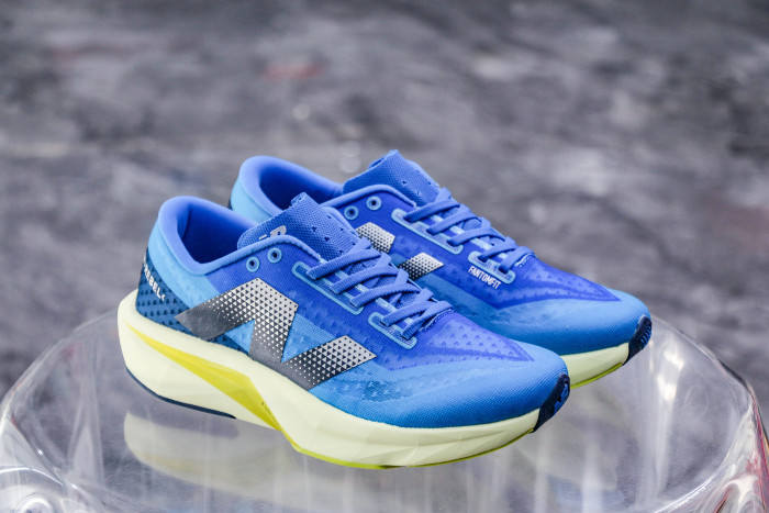 New Balance FuelCell Rebel v4 Spice Blue Limelight