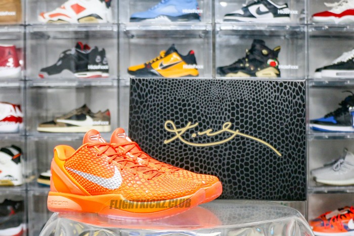 Nike Kobe 6 Protro “Total Orange” 2025（A1）