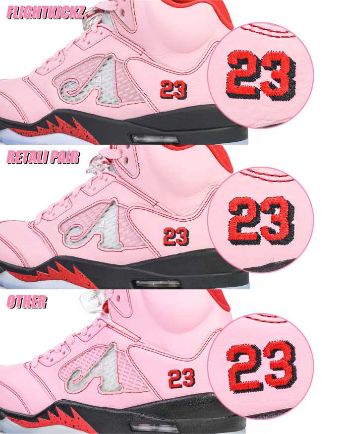 Air Jordan 5 Retro Awake NY Arctic Pink 2025（A1）