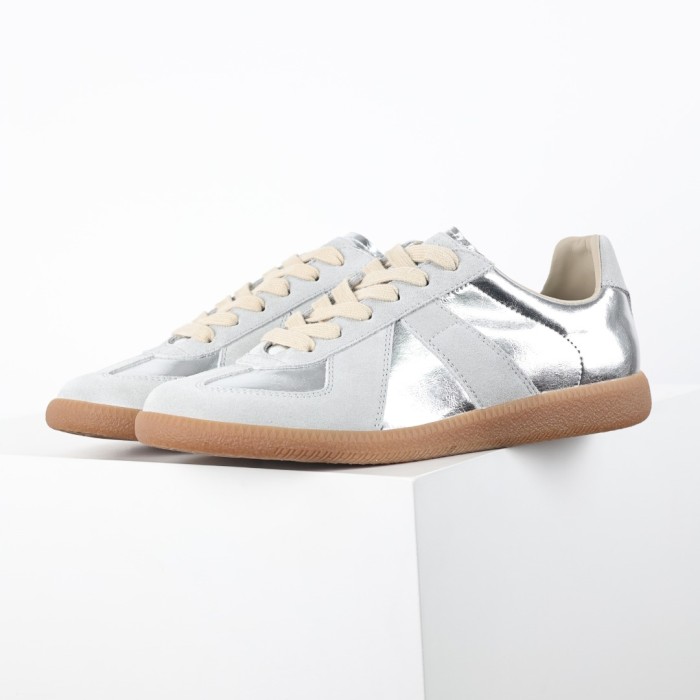 M@ison M@rgiela Replica Low 'Silver'