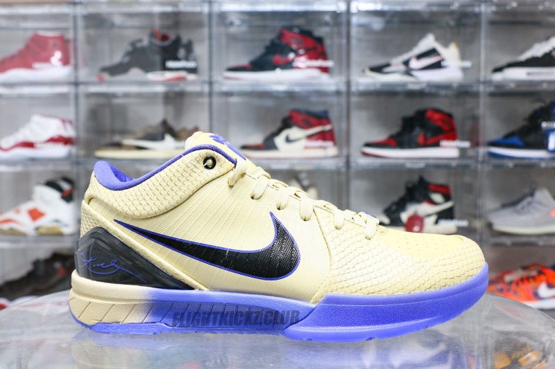 Nike Kobe 4 Protro FC Barcelona Team Gold（ A1）