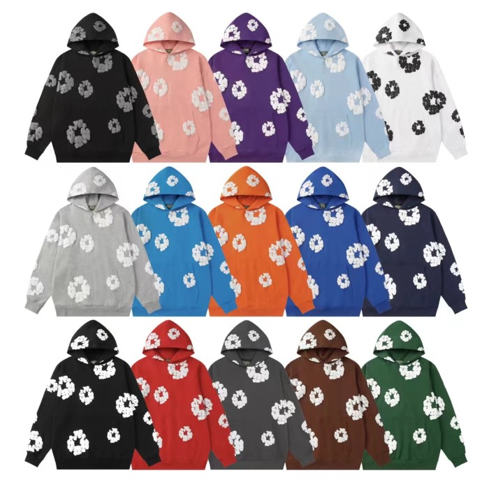 Denim Tears The Cotton Wreath Hoodie