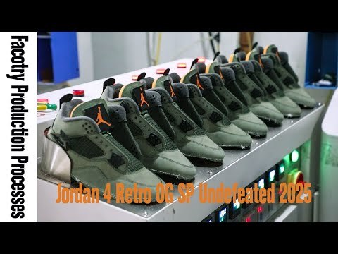 US Warehouse: Jordan 4 Retro OG SP Undefeated 2025 (A1 )