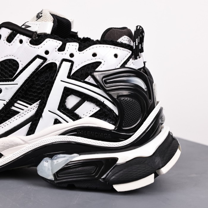 Balenciag* Runner Sneaker 'Black White'