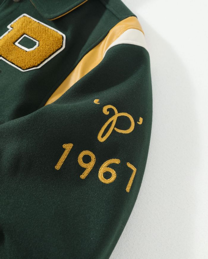 R@lph Lauren Unisex Embroidered Baseball Jacket