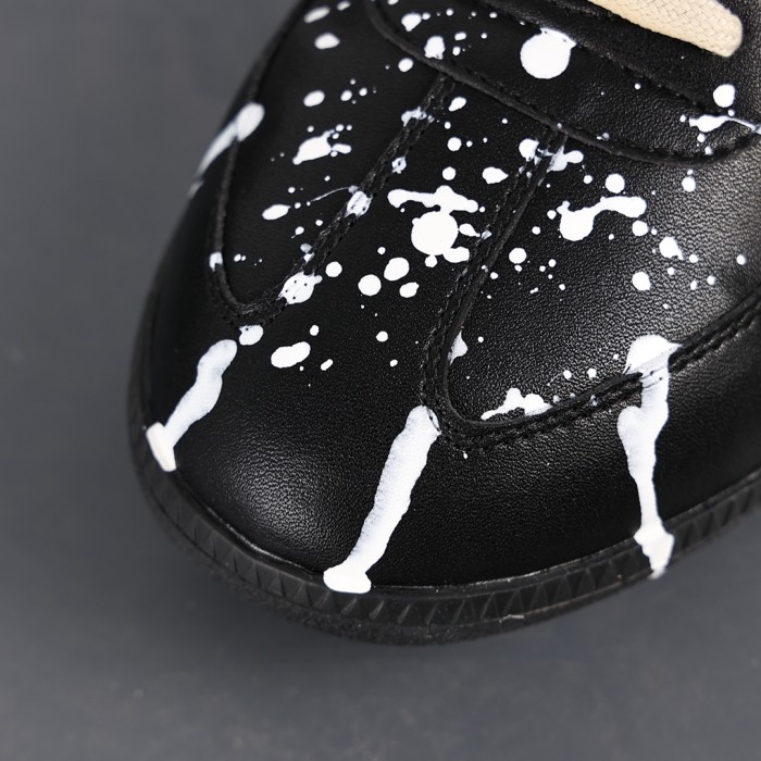 M@ison M@rgiela MM6 Low Top 'Black Paint Splatter'