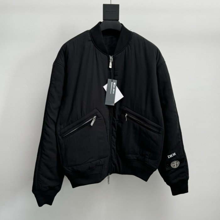Stone 1Sland &Dio  Early Fall Starburst Compass Flight Jacket