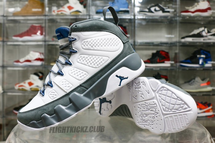 Jordan 9 Retro Flint Grey French Blue (2026)