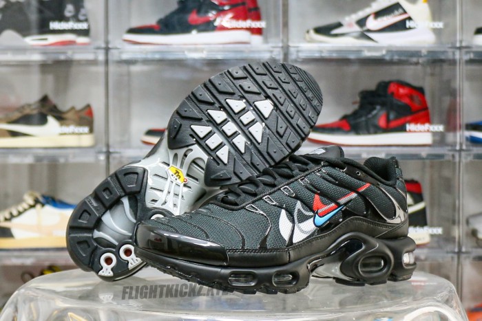Nike Air Max Plus Multi Swoosh Black Crimson