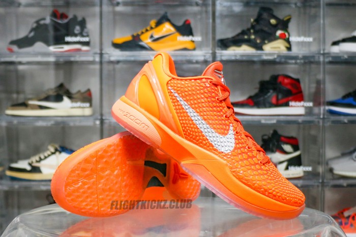 Nike Kobe 6 Protro “Total Orange” 2025（A1）